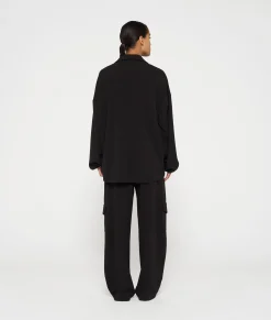 cargo pants crepe