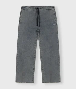 flared jogger jog denim