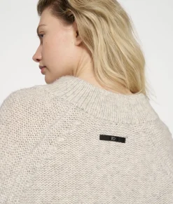polo knit sweater