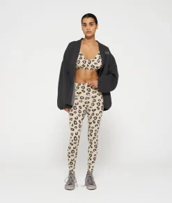 sporty bra leopard