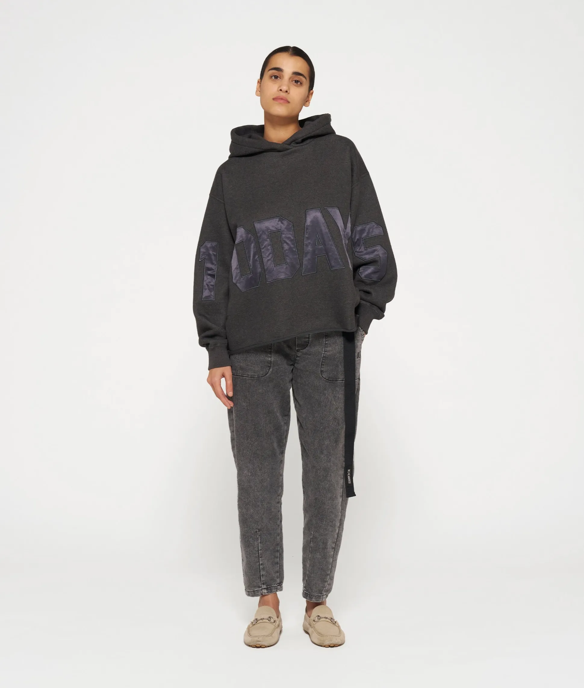 statement logo hoodie