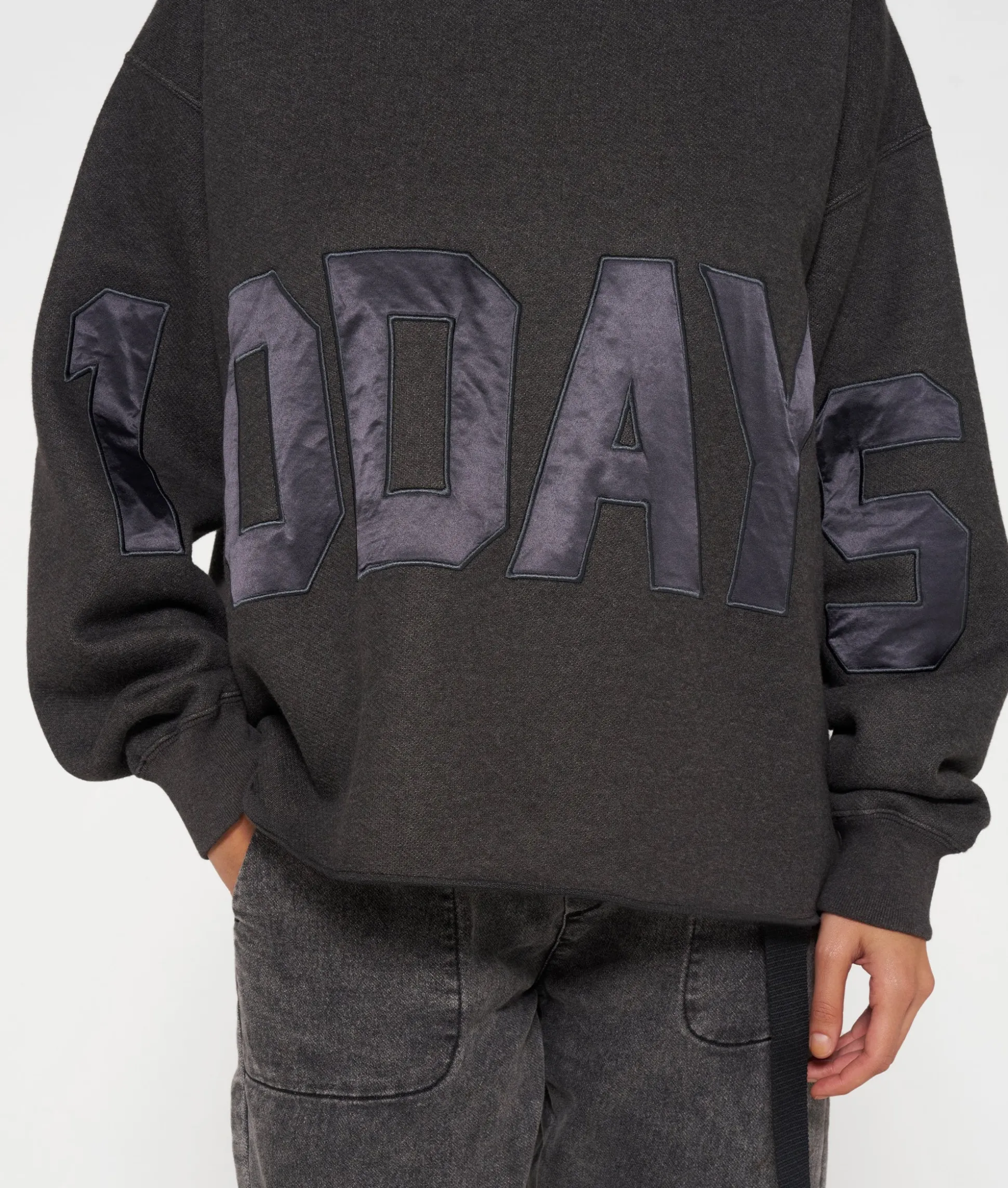 statement logo hoodie