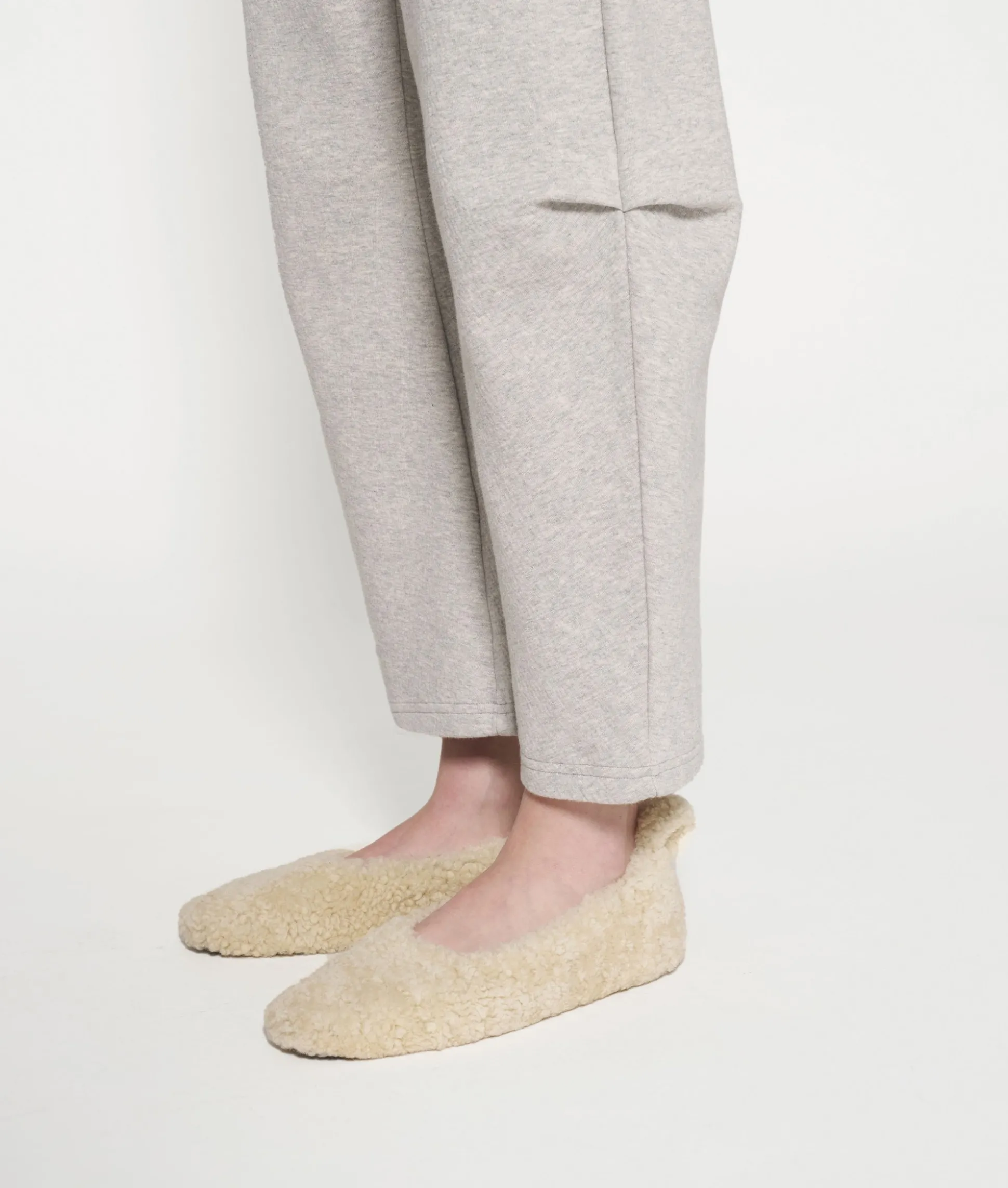 texture fleece jogger