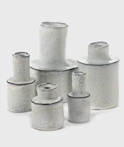 Vase 5 Héléna white 19CM